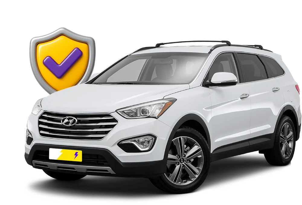 Camioneta con escudo de protección Flash